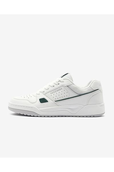 SKECHERS Koopa - Tiebreak Low Pánské bílé tenisky 183250 Wgr