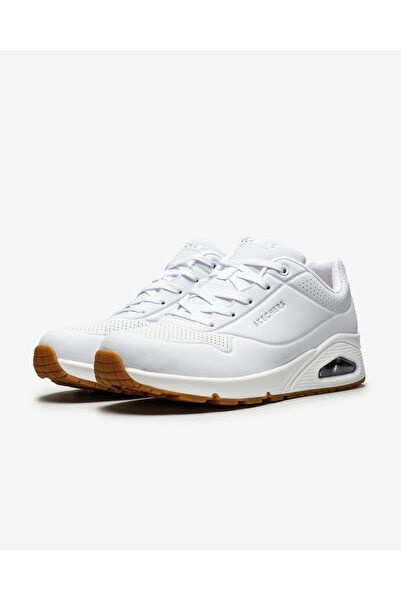 SKECHERS UNO - STAND ON AİR Kadın Beyaz Sneakers 73690 WHT