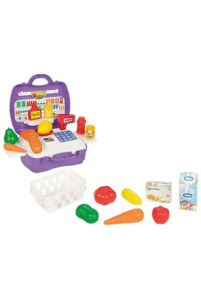PİLSAN Pilsan Accessory Market Set with Bag 24 Pieces