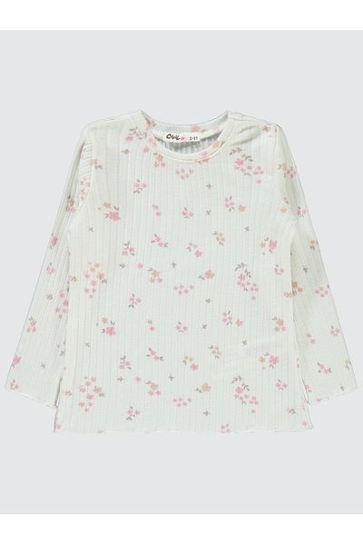 Civil Girls 2-5 Years Girl's Ecru Sweatshirt