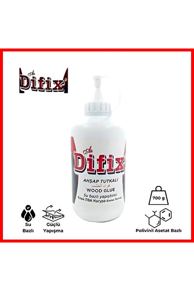 DİFİX Difix | Ahşap Tutkalı, Su Bazlı Yapıştırıcı, 700 gram