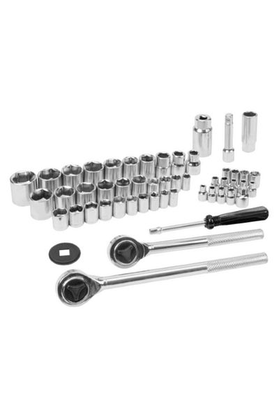 Performance Tool 52-Piece Metric and SAE Socket Set W1172