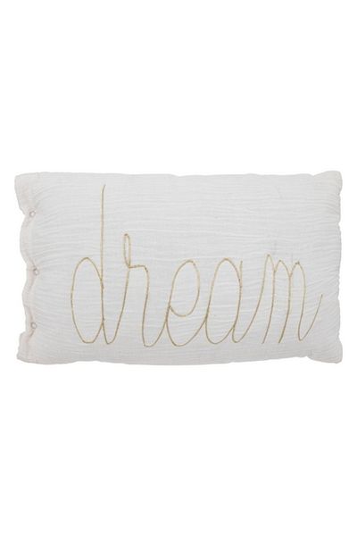 Atmosphera Lili Dream Embroidered Decorative Cushion 50 x 30cm 195896A