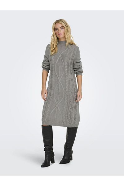 JDY Strickkleid JDYMANDY Midikleid