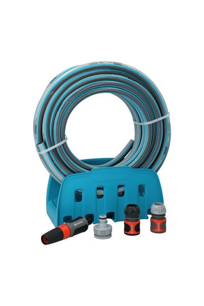 Gardena Wall Hose with Bracket 20m x 1/2inch