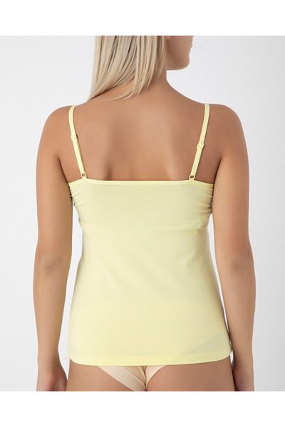 CONFEO Kadın Lycralı Dantelli Atlet Tekli Paket