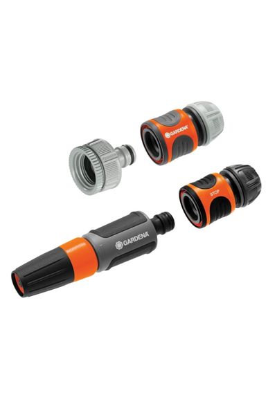 Gardena Basic 1 Tap Connector and Adapter Set