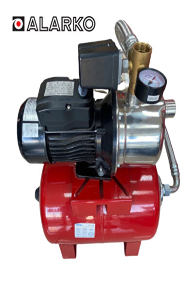 Alarko PSRM 255 - 1.5 HP 220V 50 LT TANKLI YATAY KADEMELİ SESSİZ PAKET HİDROFOR