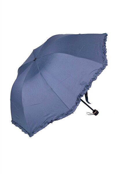 Marlux Lacivert Çiçek Açan (SİHİRLİ) Kadın Şemsiye M21mar064r004