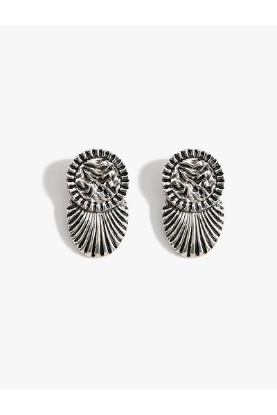 Koton Geometric Vintage Earrings