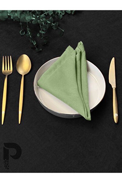 Perle ADA ÇAYI KUMAŞ PEÇETE DAİLY SERİSİ KADİFE GÖRÜNÜMLÜ