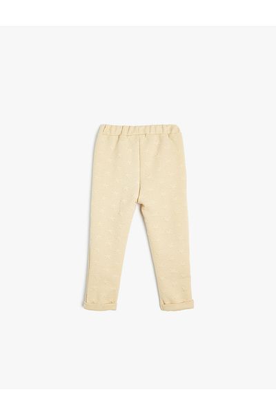 Koton Tepláky Jogger - elastický pas a detail kapsy