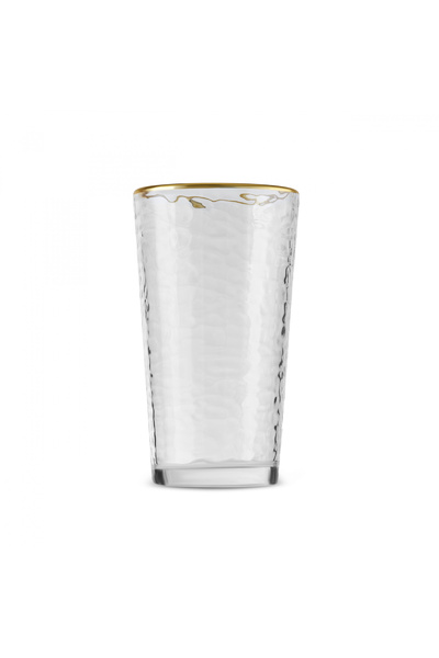 Karaca Akroma Transparent Meşrubat Bardağı 590 Ml Gold