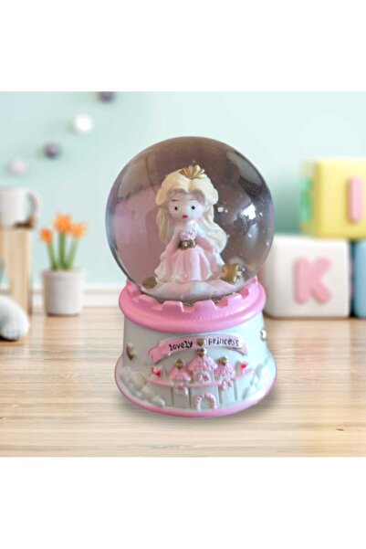 Q-TİME Prenses Mini Işıklı Kar Küresi