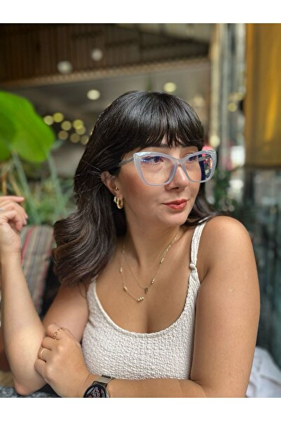 funeyes نظارات نسائية ذات حماية من الضوء الأزرق من Smoked Rebk، متوافقة مع ال...