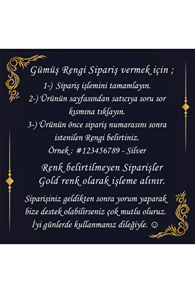 Satürn Silver Kuyumculuk 925 Ayar Gümüş Atatürk Imzalı Kolye Unisex