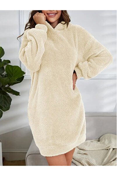 Seendy YUMUŞAK PELUŞ ELBİSE