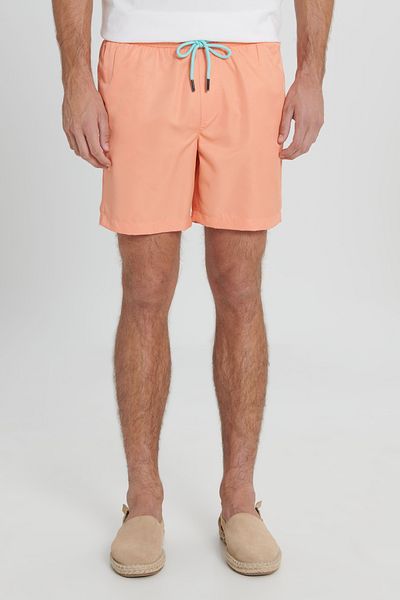 ALTINYILDIZ CLASSICS Ανδρικό μαγιό τσέπης με μοτίβο Salmon Standard Fit