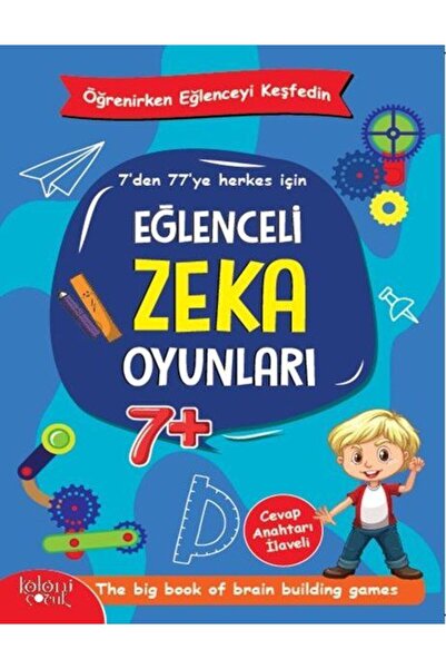Genel Markalar Eğlenceli Zeka Oyunları Mavi Kitap Öğrenirken Eğlenceyi Keşfedin