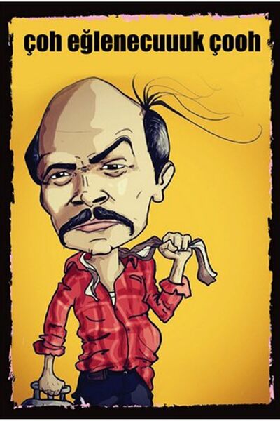 hediyeniburadabul Retro Wooden Poster