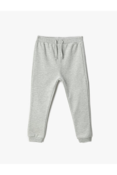 Koton Basic-Jogger-Jogginghose mit gebundener Taille