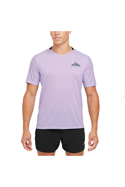 Nike Dri-Fit Trail Solar Chase Running Short-Sleeve koşu Erkek Tişört