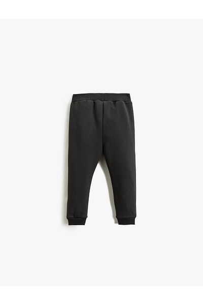 Koton Jogger-Jogginghose mit Dinosaurier-Print und Bindebund