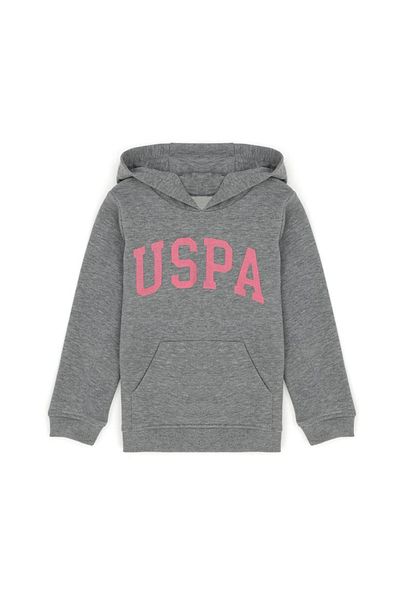 U.S. Polo Assn. Hanorac de bază cu glugă pentru fete