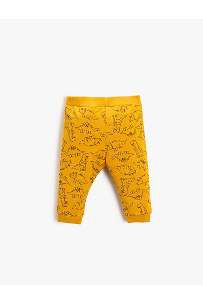 Koton Pantaloni de trening din bumbac cu imprimeu dinosaur