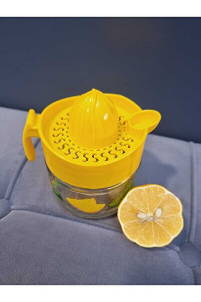 Titiz Titız Glass Lemon Chopper - Yellow