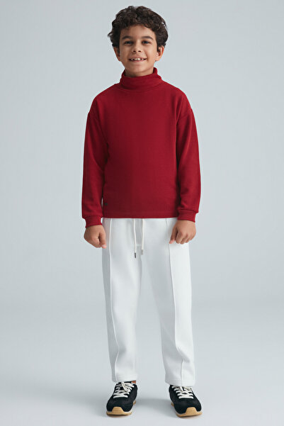 GRIMELANGE DONTE Boy's Claret Red T-Shirt