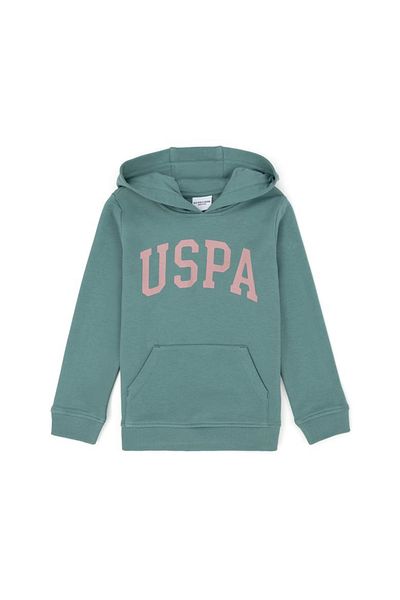 U.S. Polo Assn. Hanorac de bază cu glugă pentru fete