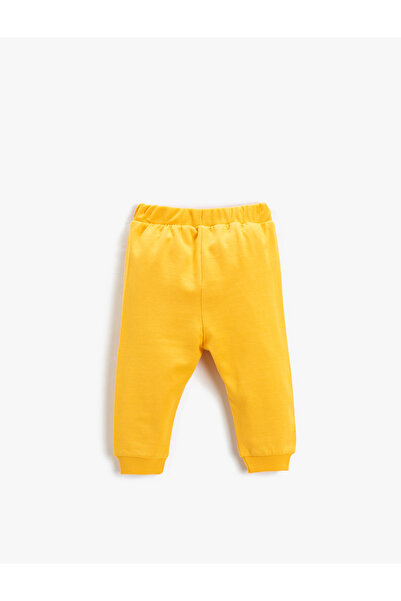 Koton Έμπριμη Jogger Sweatpants Tie Waist Βαμβακερή