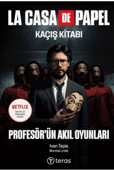 Teras Kitap La Casa De Papel Kaçış Kitabı Profesörün Akıl Oyunları