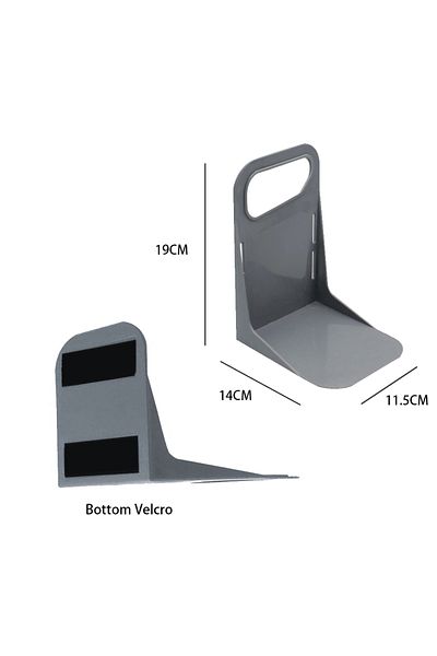 Choice Small Grey Car Back Trunk Fixed Rack Holder Multifunctional Fixed Partition Car Plastic Baffle Solid