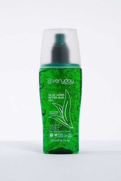 Everyday Beauty Aloe Vera After Sun - 200ml Lotion, Moisturizing and Soothing Effect