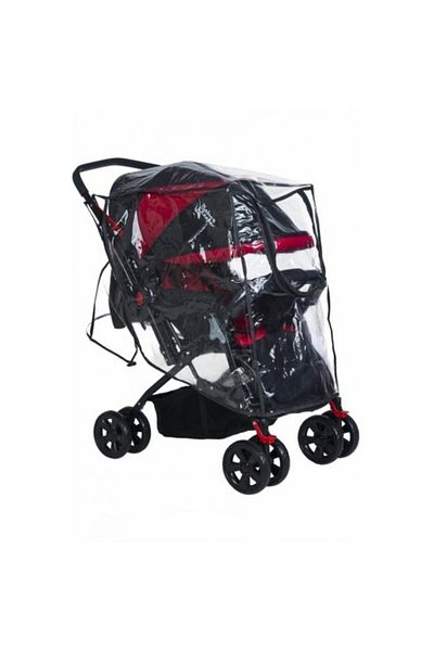 Malzek Baby Stroller Rain Cover with Single Zipper