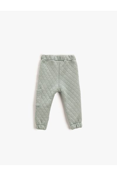 Koton Basic Sweatpants Quilted Waistband