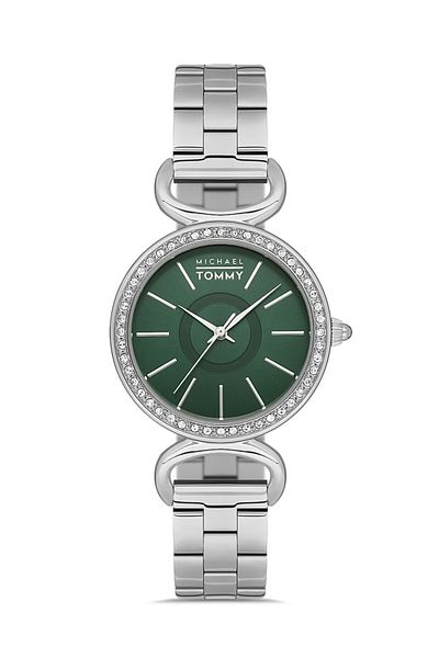MICHAEL TOMMY Steel Women's Watch - Mt-20257L-Bbyy82