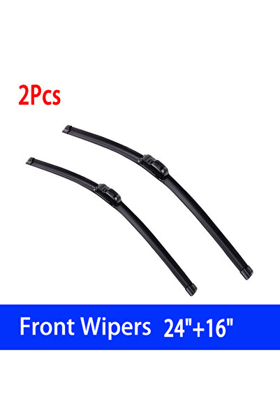 Choice 2 wipers For Chevrolet Captiva MK1 2006-2018 Car Wiper U-type Soft Boneless Wiper HD Quiet Durable