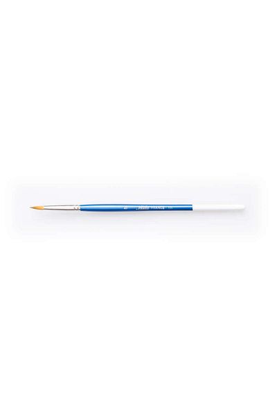 Pebeo Series 111 Round Brush Gold Synthetic Bristle No5