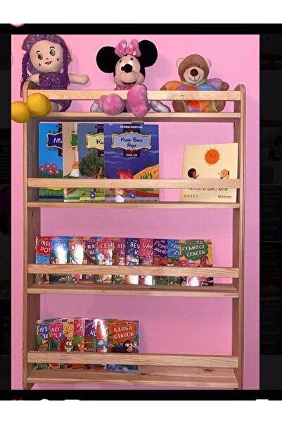 ÇağlaDesign Montessori Kitaplık Çocuk Odası