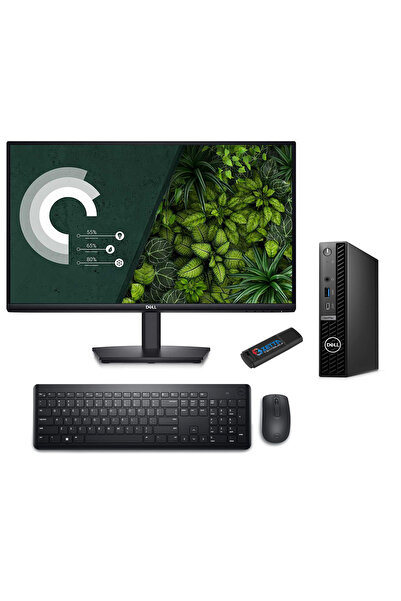 Dell Pc Optıplex 7020MFF I5-14500T 64GB Ddr5 2tb SSD W11PRO 21.5 Mon. AN007O7...