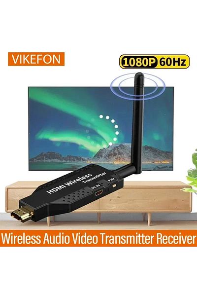 Choice جهاز إرسال واستقبال فيديو لاسلكي HDMI 50M 5G 1080P لكاميرا 1 TX-4 RX PS4...