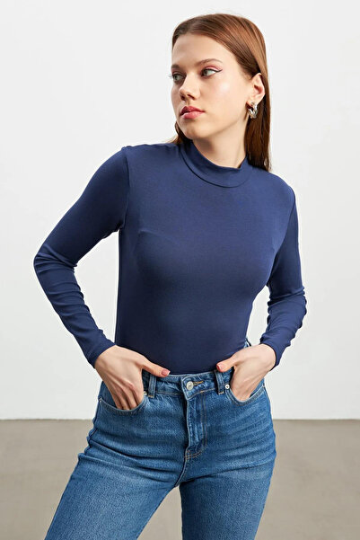 Bipantolon Women's Gray Navy Blue 2-Piece Body