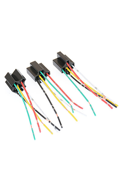 Choice 10PCS 5/10/20Pcs 5 Pin Automotive Relay Socket Harness Connector Plug Bakelite Relay Base Seat for 1