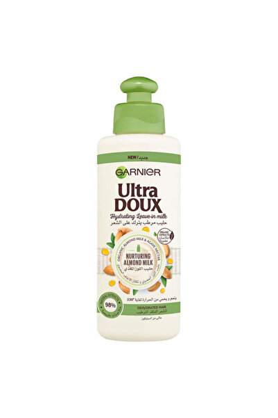 Garnier Ultra Doux Almond Milk Hydrating Leave-In Milk, 200 ml