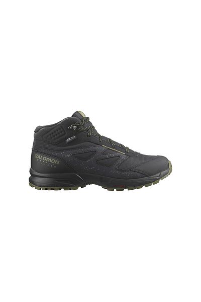 Salomon Outway Mid Cswp Unisex Παιδικά Μαύρα Παπούτσια εξωτερικού χώρου UNISEX ΠΑΠΟΥΤΣΙΑ ΠΑΠΟΥΤΣΙΑ OUTDOOR