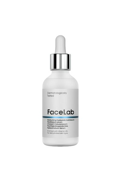 FaceLab Ser cu acid hialuronic hidratant intens 30 ml