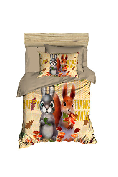 Fabeteks Rabbits Single Young Duvet Cover Set